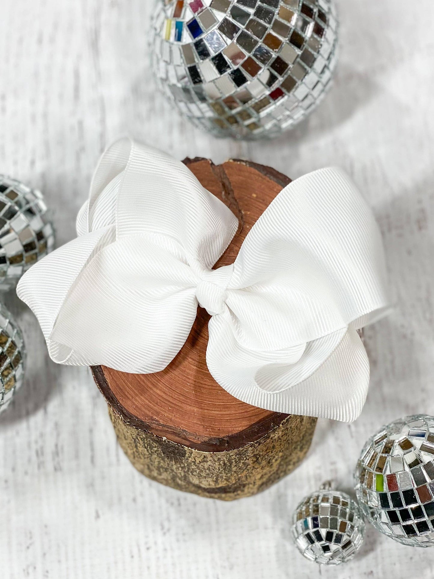 Classic Grosgrain Hair Bow - Alligator Clip - 4.5"