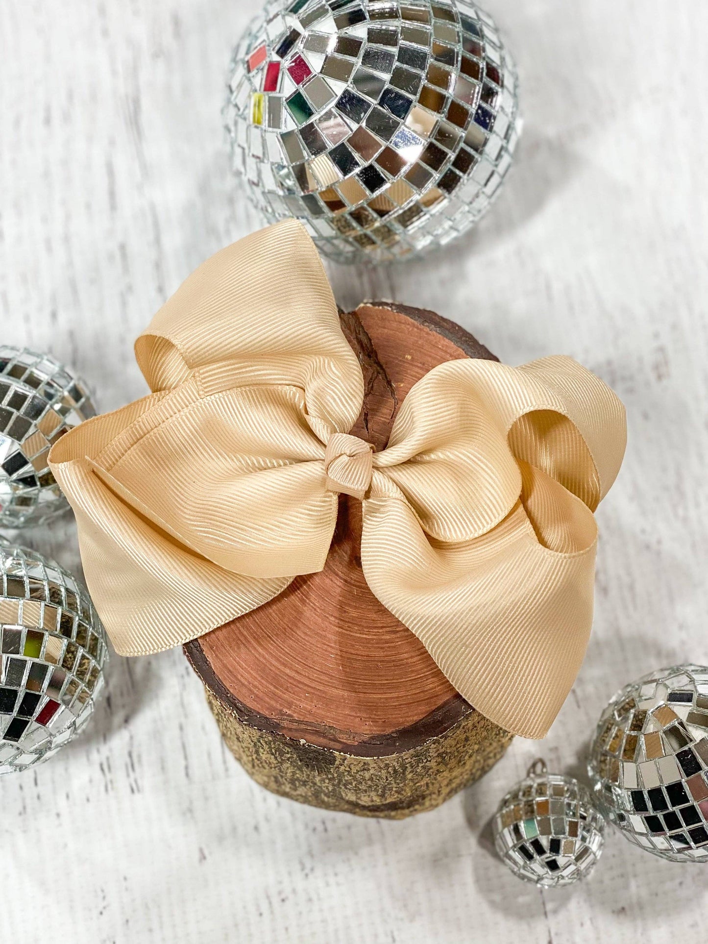 Classic Grosgrain Hair Bow - Alligator Clip - 4.5"