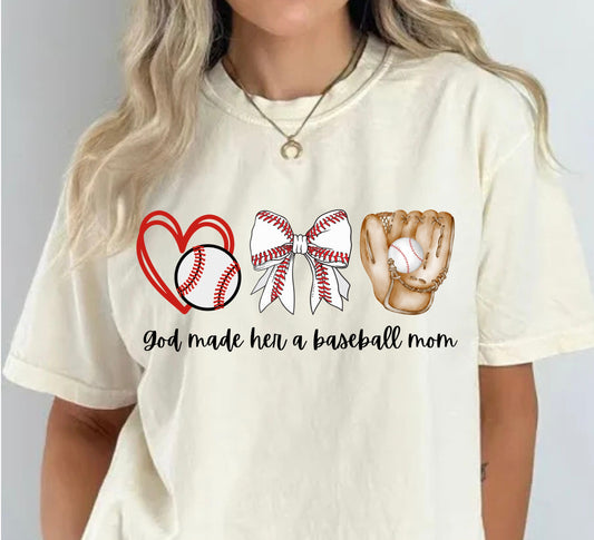 God made her a baseball mom