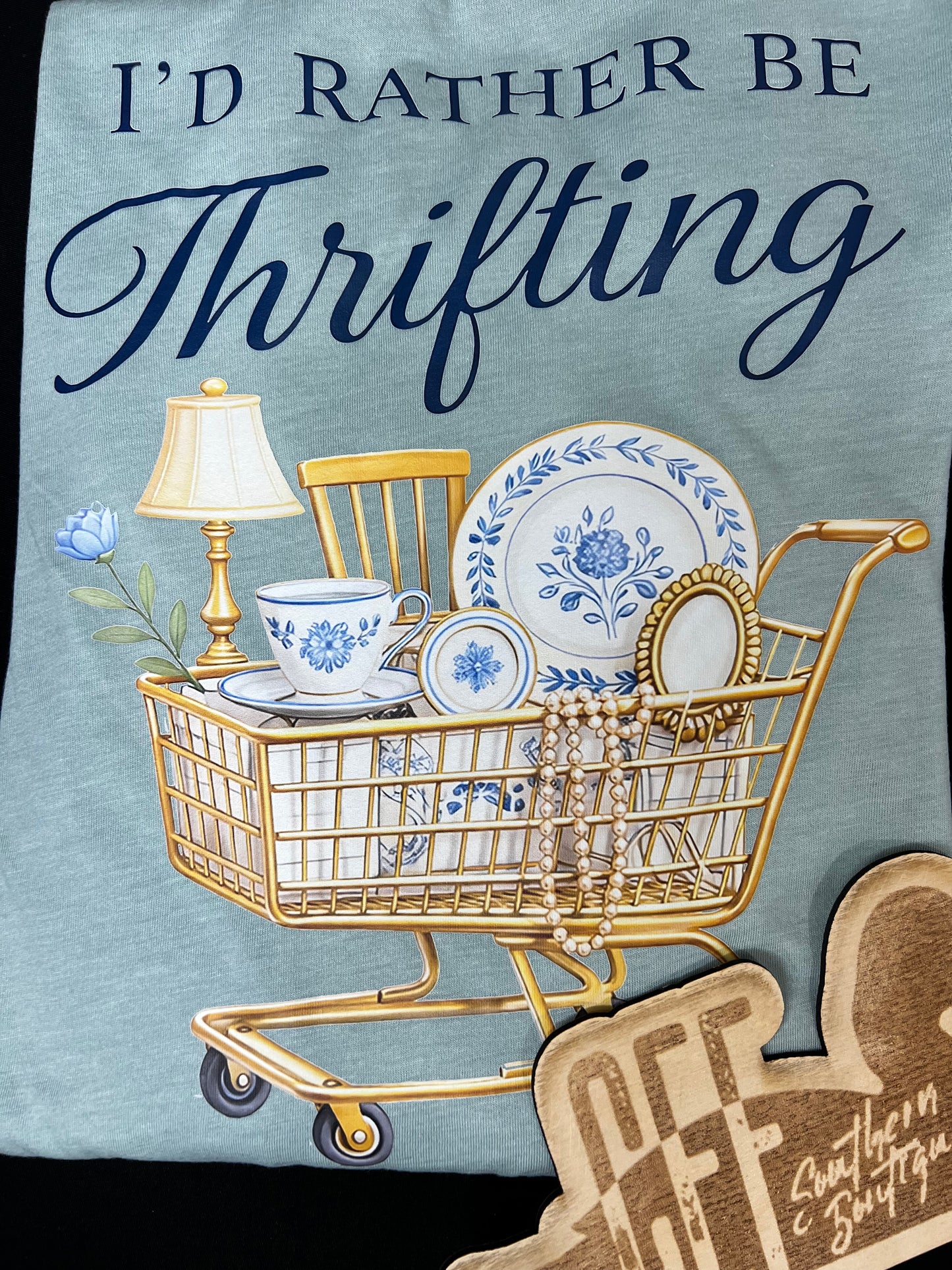 I’d rather be thrifting tee