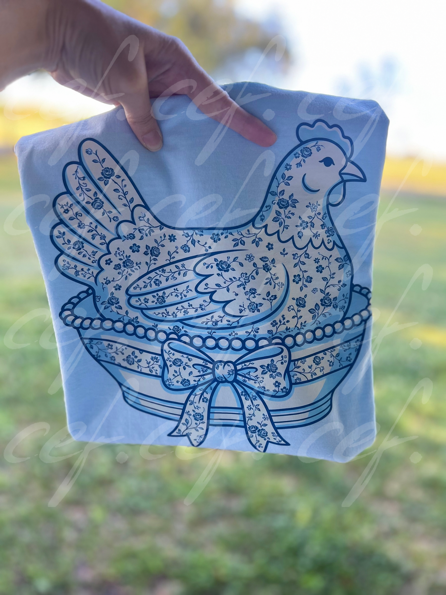 Nesting Hen Tee