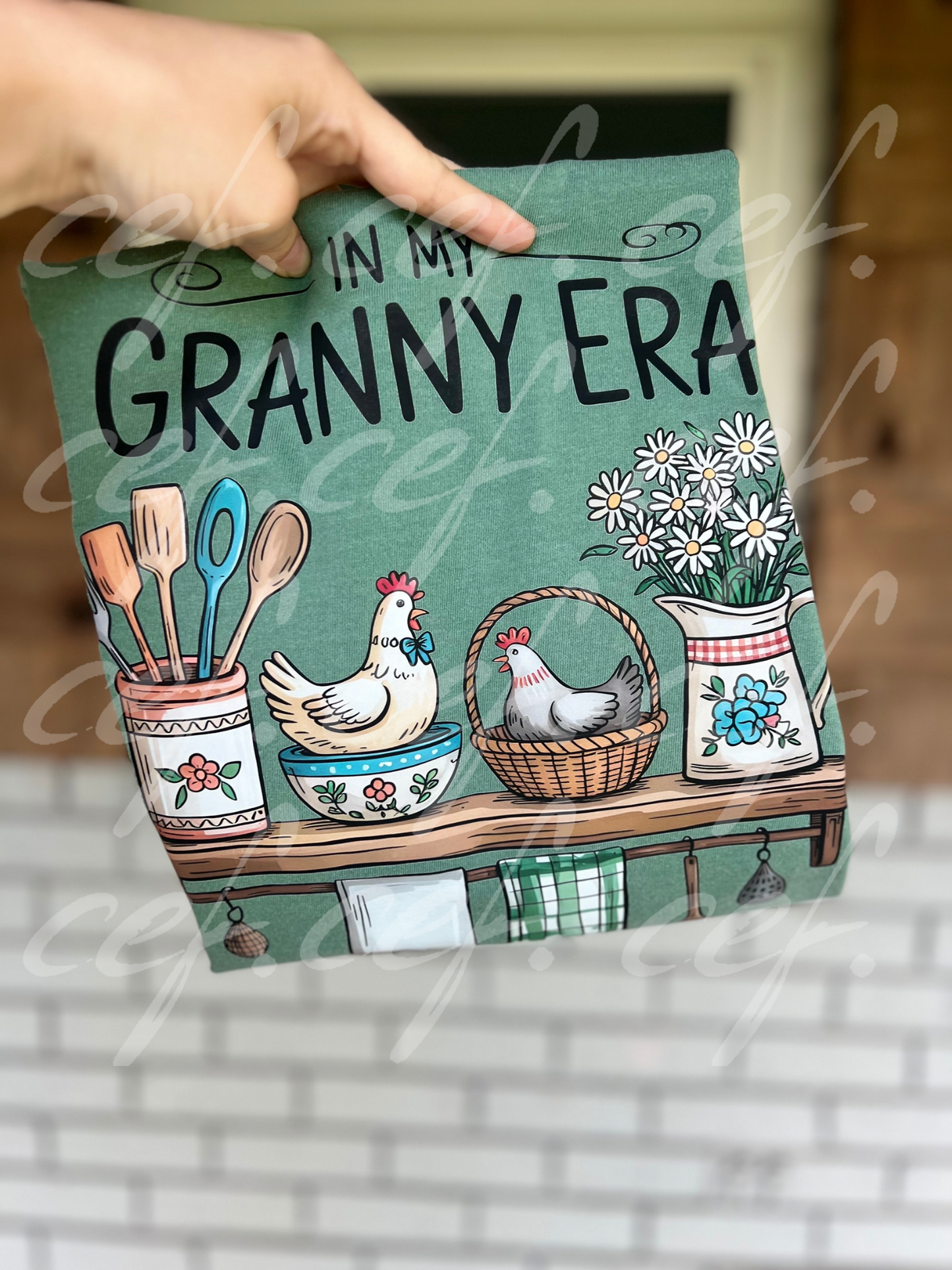 In My Granny Era Comfort Colors Tee