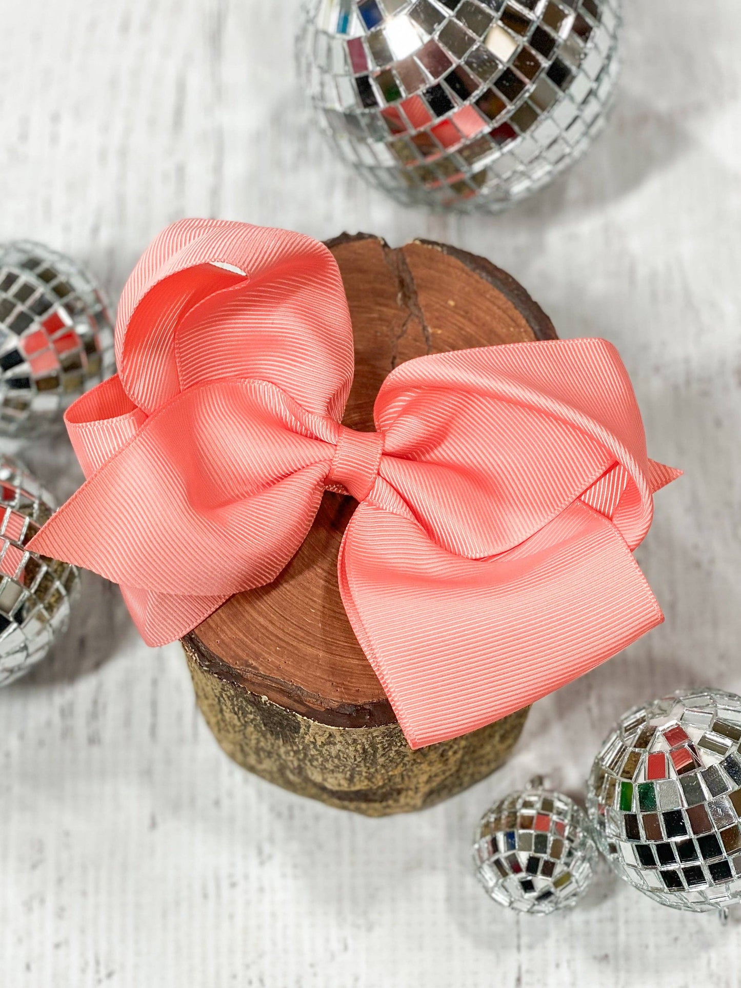 Classic Grosgrain Hair Bow - Alligator Clip - 4.5"