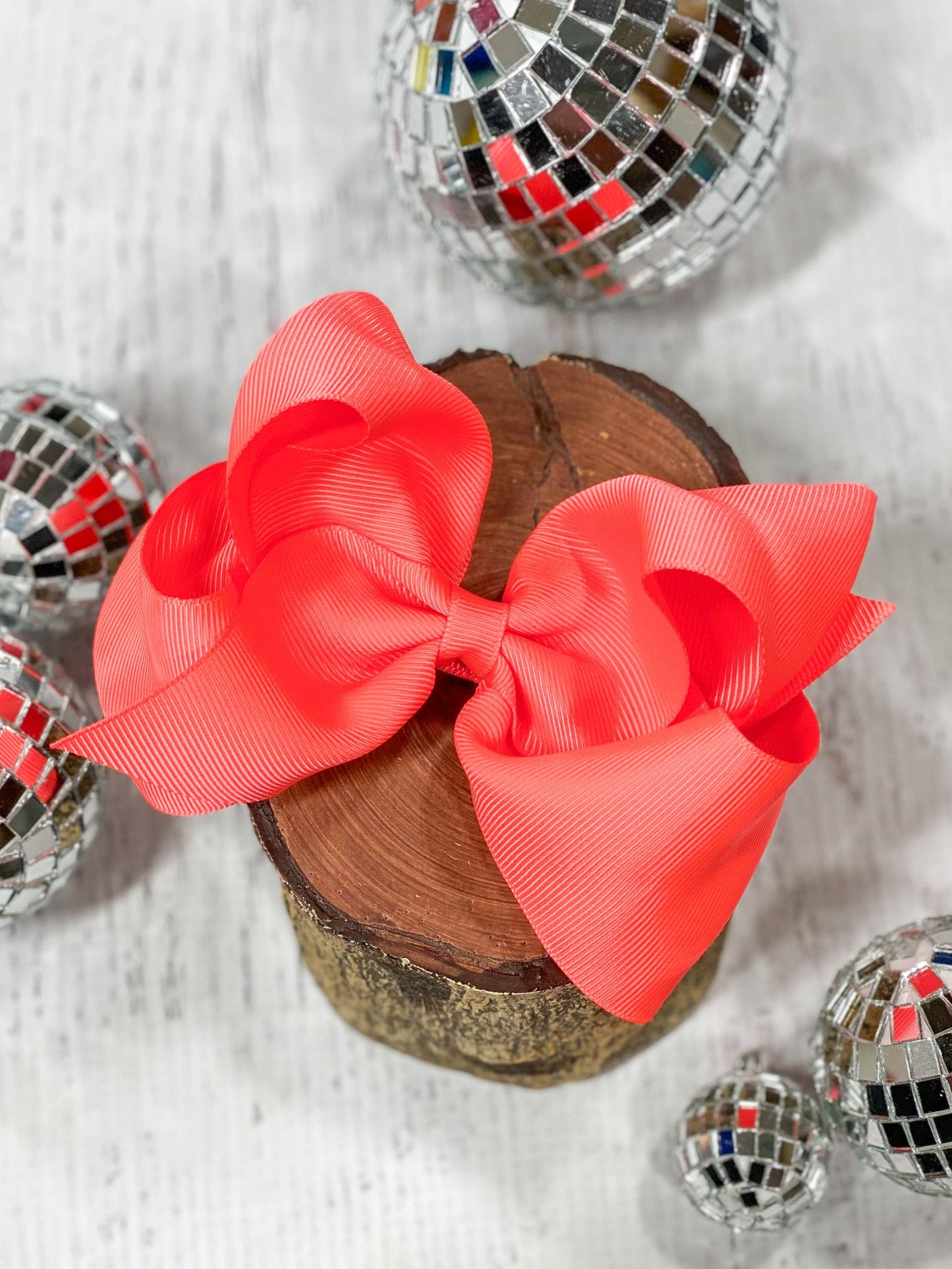 Classic Grosgrain Hair Bow - Alligator Clip - 4.5"
